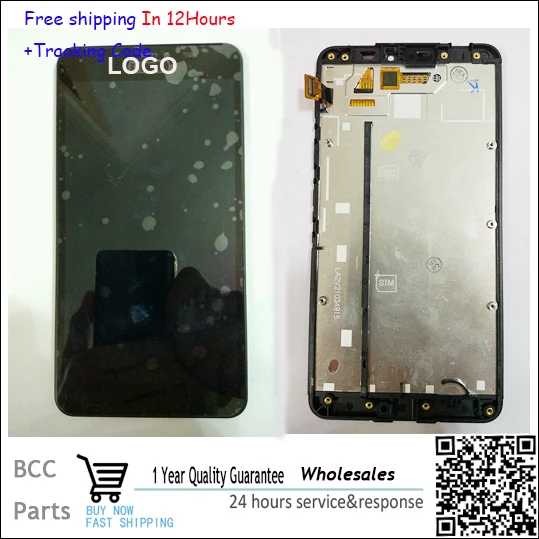 

Best quality For Nokia Lumia 640XL LCD display +Touch Screen digitizer with frame Original quality,BlackTest ok