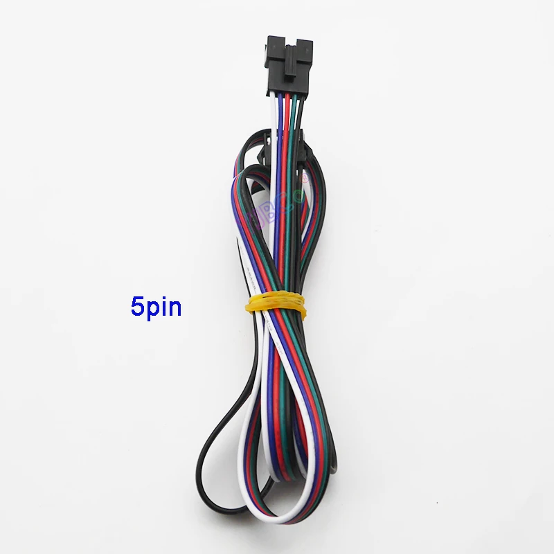5 шт. 1 м 4 контактный 5pin 22AWG JST SM провод Папа мама соединительный кабель для RGB
