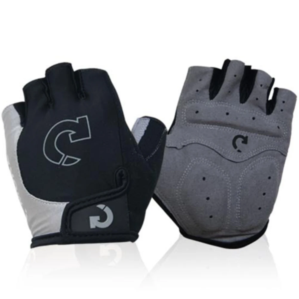 

1 Pair Half Finger Racing Bicycle Riding Outdoor Sports Motorcycle Breathable Summer Cycling Gloves Anti Slip Mountain Bike