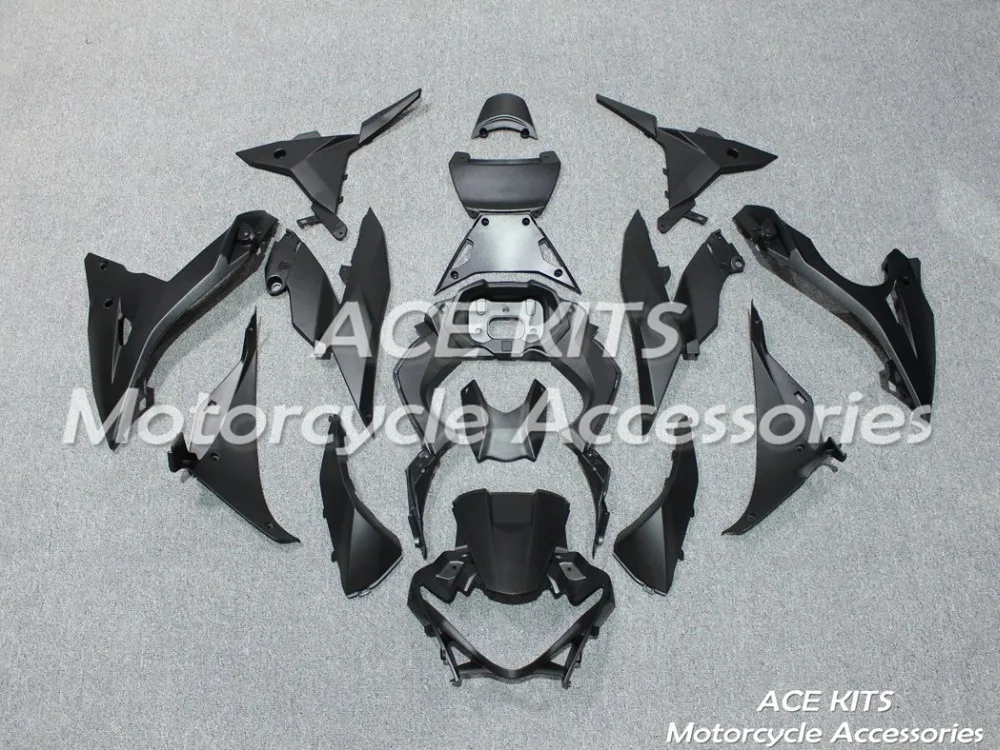 

New ABS motorcycle Fairing For SUZUKI GSX250R 2017 Injection Bodywor astonishing Black ACE No.25