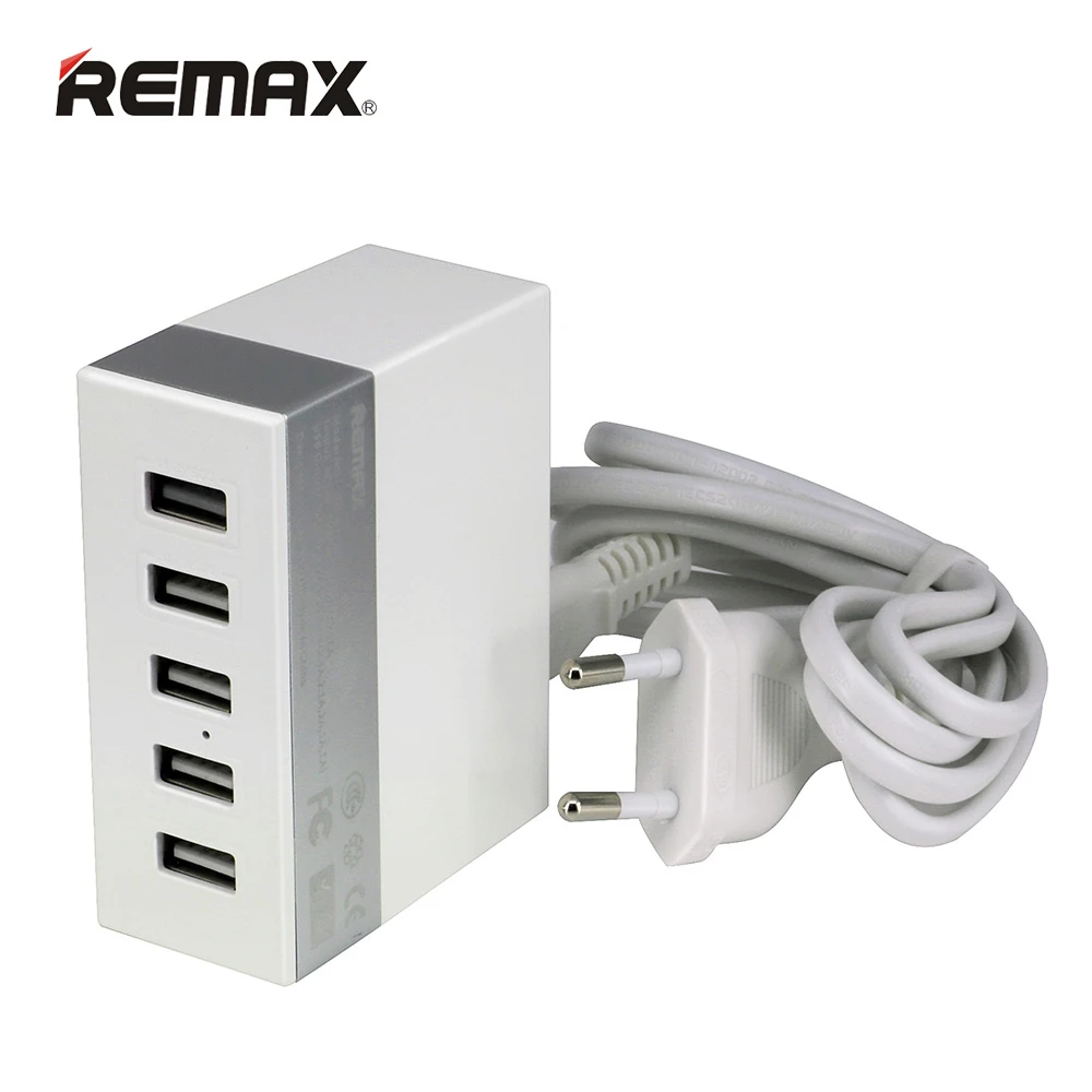 Extension Socket USB Charger Multi 5 Port 5V Micro Mobile Phone Charger