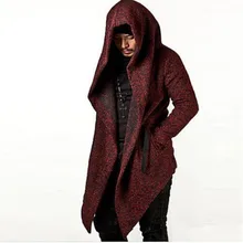 Фирма Jamickiki длинное пальто для мужчин Новое поступление высокое качество мужские s Топы Куртка Верхняя одежда черный/красный пальто с капюшоном Азиатский размер