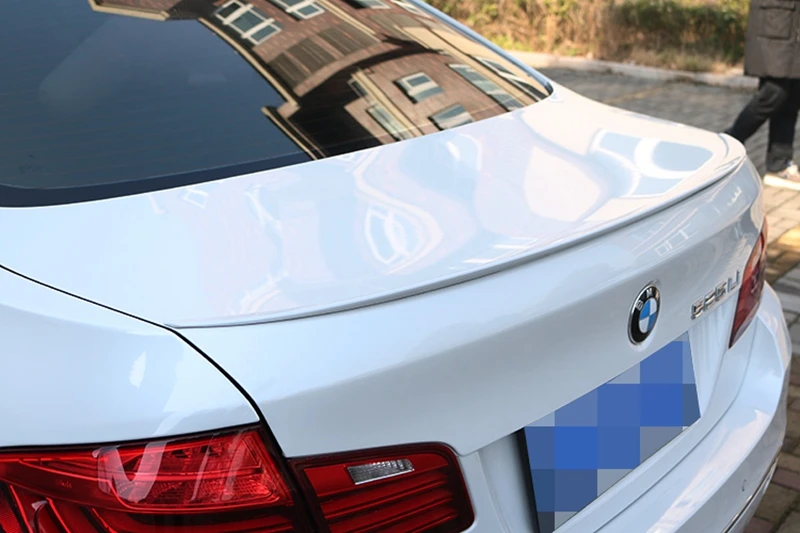 

ABS Plastic Unpainted Color Rear Trunk Wing Boot Roof Lip Spoiler For BMW M5 520i 528i 535i 530i 525i F10 F18 Spoiler 2012-2015