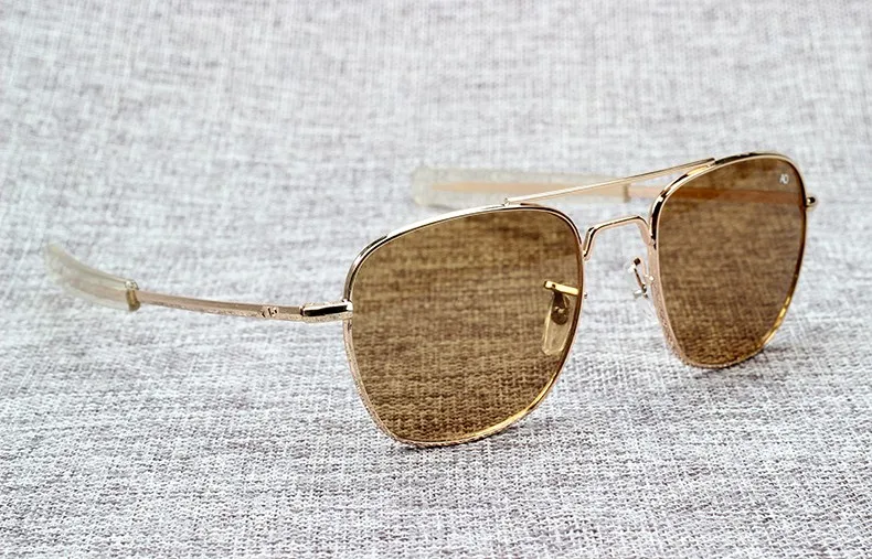 JackJad новые модные армейские военные AO Pilot 54 мм солнцезащитные очки es брендовые американские оптические стеклянные линзы солнцезащитные очки es Oculos De Sol Masculino