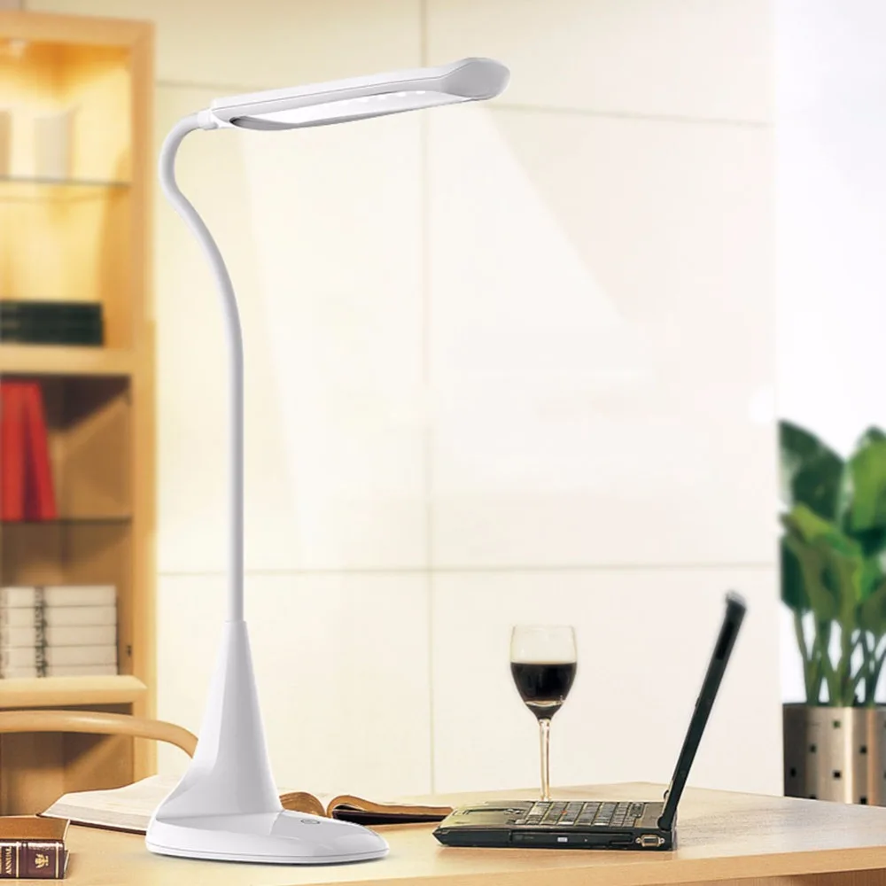 

Folding Charging LED Desk Lamp Touch Sensor Switch Reading Lamp Modern led Table Lighting Color Pink Blue White