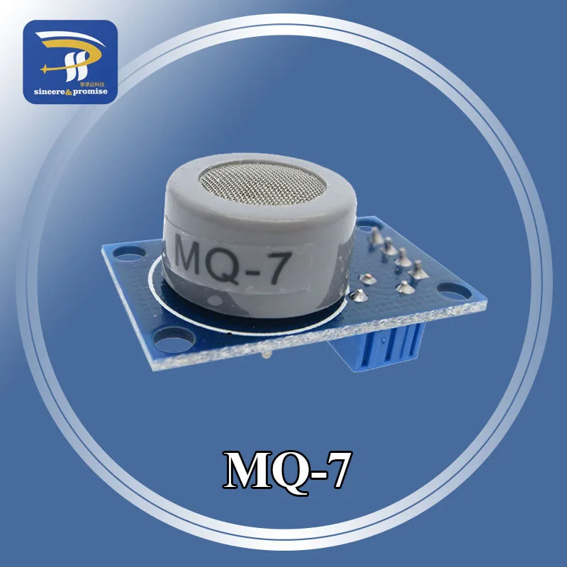 Модуль обнаружения газа MQ-2 MQ-3 MQ-4 MQ-5 MQ-6 MQ-7 MQ-8 MQ-9 MQ-135 каждый из них 1 шт. всего 9 шт. сенсор для arduino UNO комплект - Цвет: MQ-7