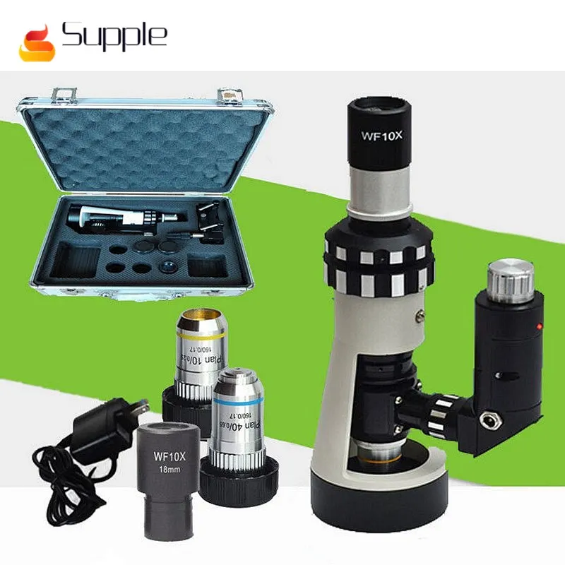 

Supple high definition digital microscope 100X-400X Portable zoom metallographic microscope hand-held on-site microscope