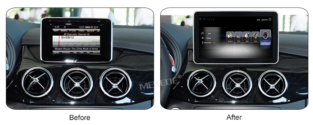 Clearance Android 7.1 4-Core RAM 3G+32G Car Radio GPS Navigation WiFi Bluetooth Head Unit Screen for Mercedes Benz B Class W246 2013-2019 6