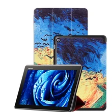 Для ASUS Zenpad 10 кожаный смарт-чехол для ASUS Zenpad 10 Z300C Z300CL Z300CG 10," чехол для планшета+ Защитная пленка+ стилус
