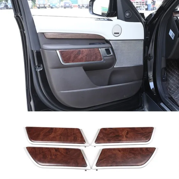 Replacement Parts For Land Rover Discovery 5 2017 2018 Rose Wood Grain Door Decoration Panel Cover Trim Accessories LR5 | Автомобили и