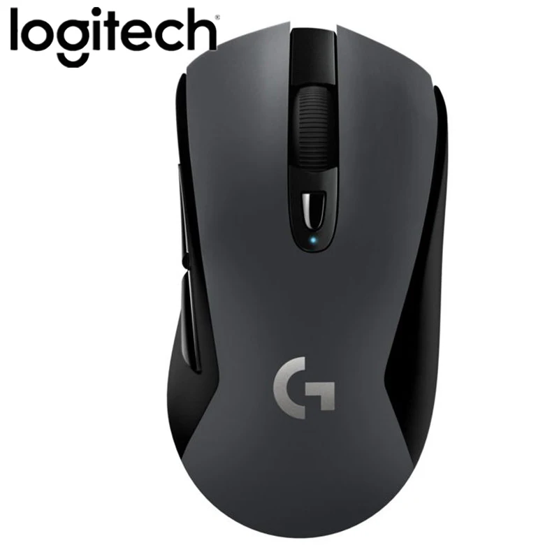 Оригинальная Беспроводная игровая мышь Logitich G603 LIGHTSPEED, оптическая, 12000 dpi, Bluetooth мышь для ПК, ноутбука, эргономичная, официальный агент - Цвет: GRAY