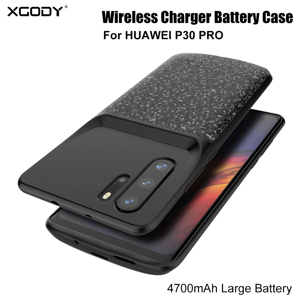 

XGODY 4700mAh Charging Case For Huawei P30 Pro External Smart Battery Case For Huawei P30 Pro Portable Power Bank Anti Shock