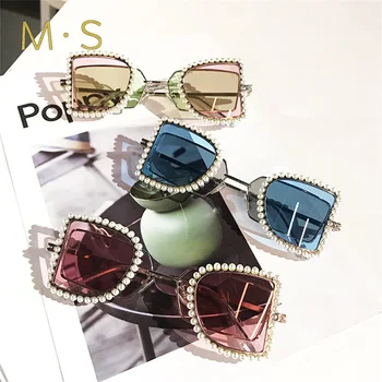 

MS 2018 Women Luxury Decoration Classic Eyewear Female Sunglasses P Brand Designer Sunglasses Fashion Sun Glasses