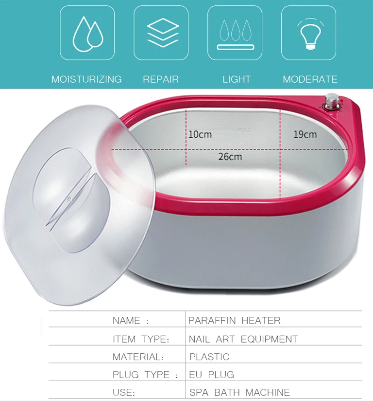 Высокая емкость спа парафиновая Ванна для рук ног восковая машина для обработки кожи Нагреватель Воск грелка