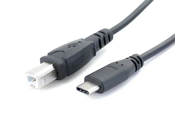 

USB Type-c to USB Type B 2.0 Cable Type C Printer Scanner Cord cable 1m (3ft) 100pcs/lot
