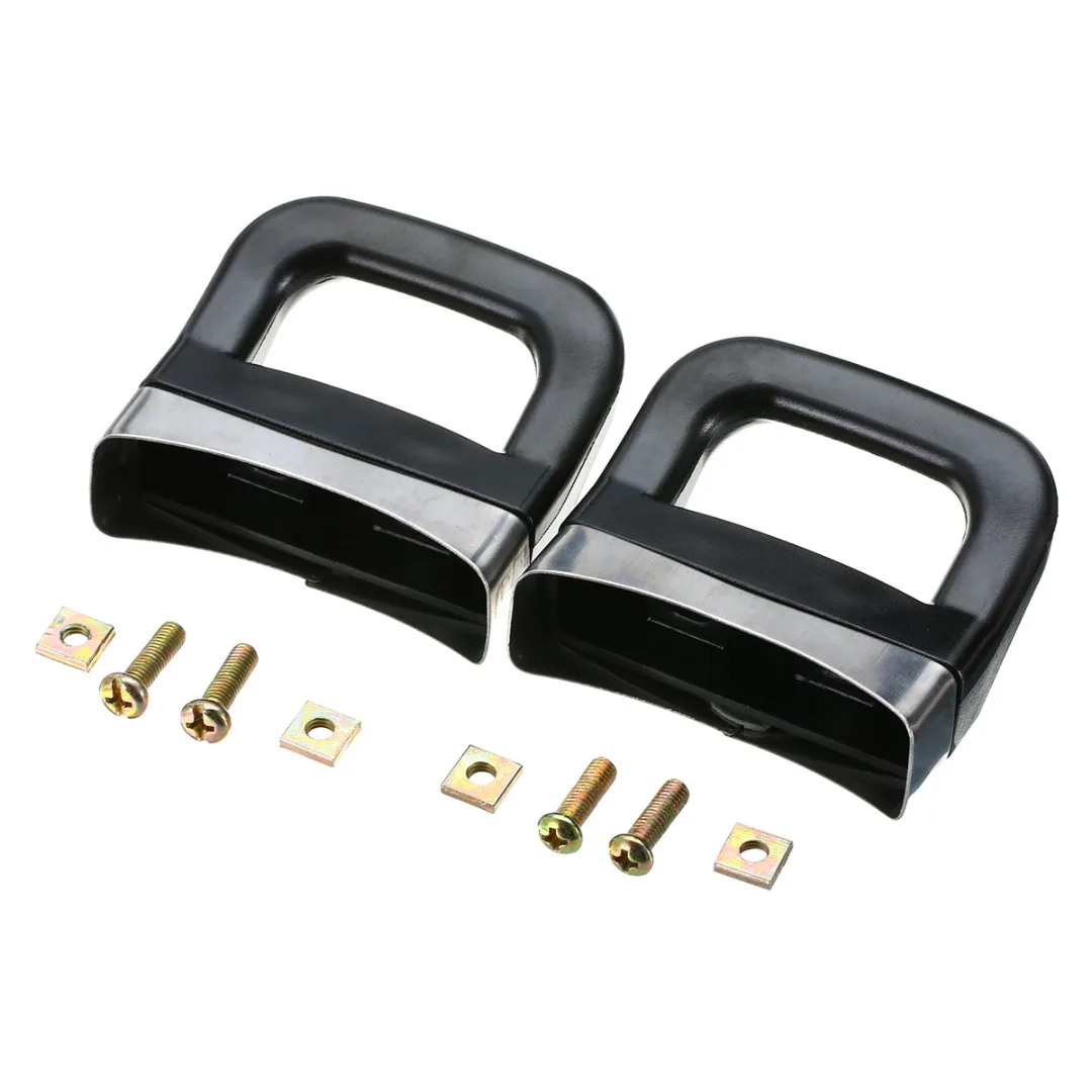 2pcs Bakelite Metal Replacement Short Side Handle for Cooker Steamer Stockpot Pan Pot Home Kitchen Tools Sets