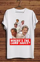 Wheres The Lamb Sauce T Shirt Ramsey Gordon Ramsay Funny Meme Hells Tumblr O-Neck Oversize Style T-Shirts Styles Top Tee цена Wheres The Lamb Sauce T Shirt Ramsey Gordon Ramsay Funny Meme Hells Tumblr O-Neck Oversize Style T-Shirts Styles Top Tee цены онлайн