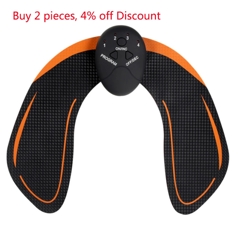 Fitness Hip Trainer Hips Muscle Workout Vibrating Muscle Stimulator Power Machine 6 Mode Home Exercise Equipment Sports Training