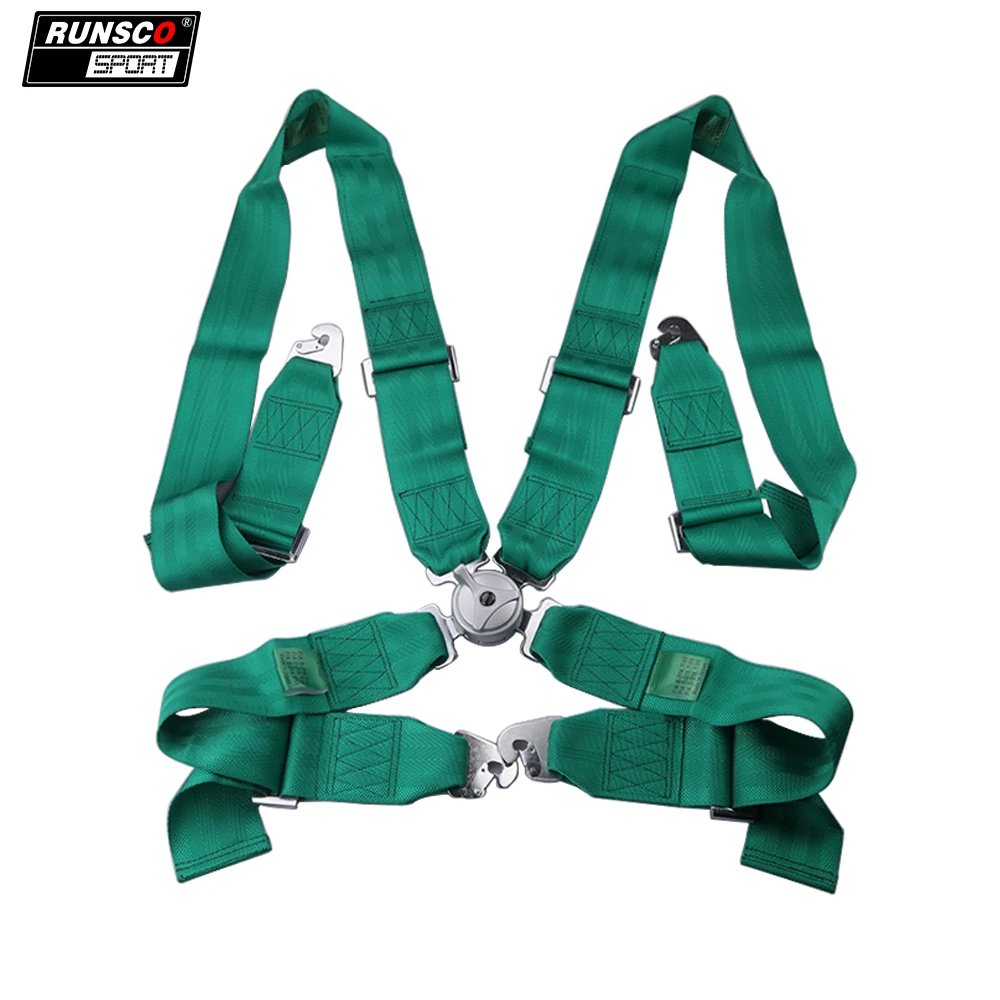 Universal 4 Point 3 Nylon Strap Camlock Seat Belt Car Auto Racing Sport Harness Safety Camlock Racing Seat Belt Seat Belts Padding Aliexpress