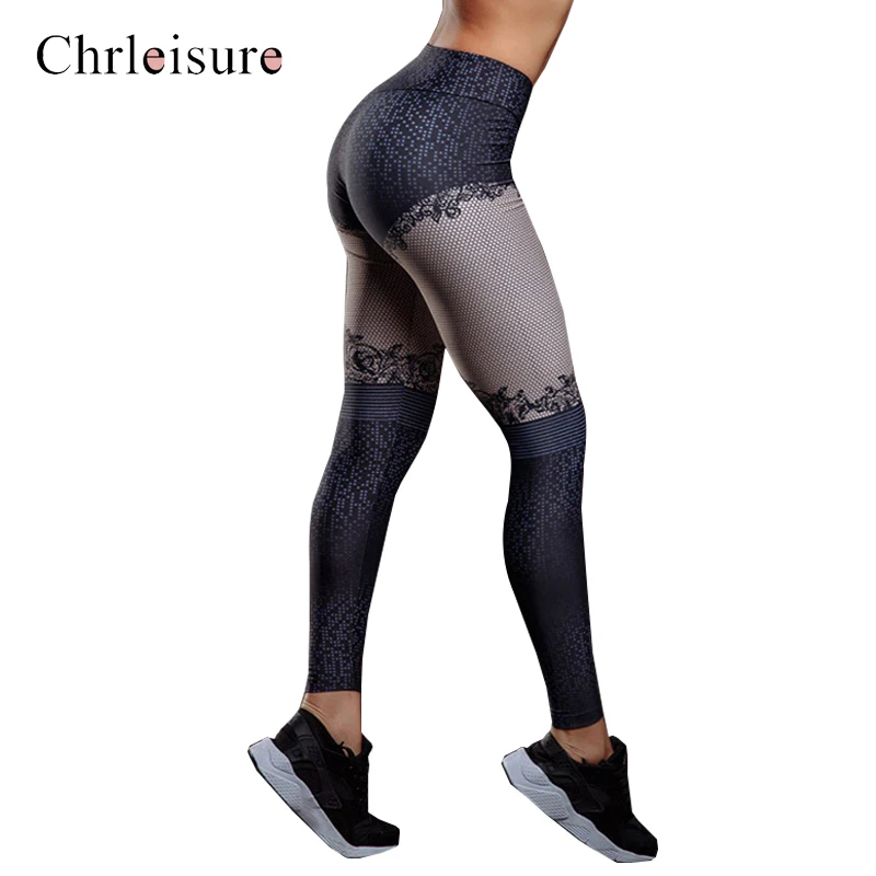 

Chrleisure Sexy Printed Women Leggings Push Up Trousers For Women Fitness Ladies Leggings Bodybuding Women Clothing