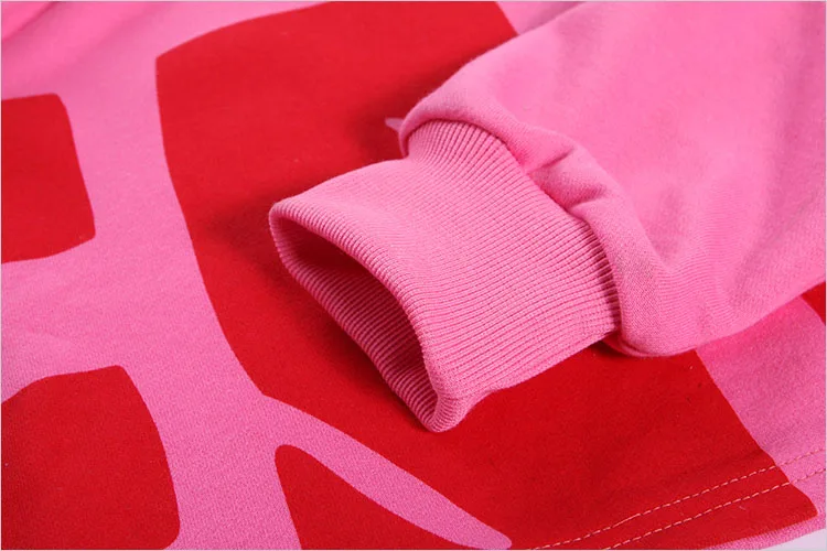 MERRY PRETTY Осенняя Новинка Harajuku толстовка женская с длинным рукавом укороченный Топ Повседневная розовая толстовка пуловеры короткая блуза Женская толстовка