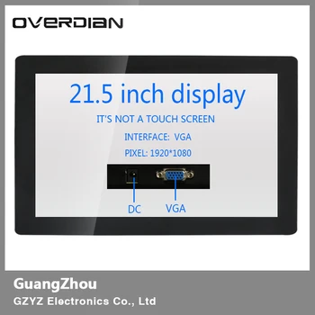 

21"/21.5inch Non-touch Industrial Lcd Monitor/Display VGA Interface Metal Shell Buckle Installation 16:9