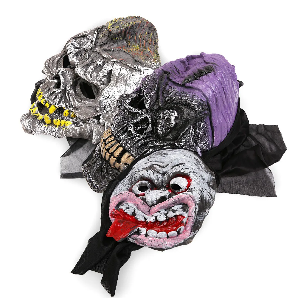

Halloween Party Horror Mask Cosplay Realistic Silicone Mask Party Mask For Adults Full Face Masks