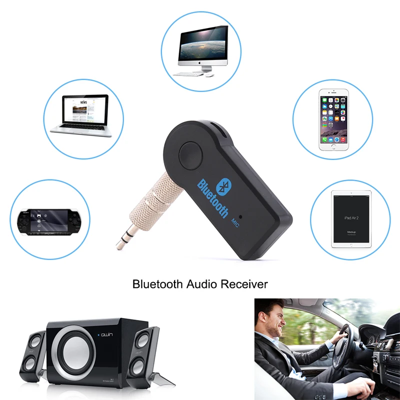 Bluetooth приемник адаптер Blutooth беспроводной для автомобиля Музыка Аудио AUX 3,5 мм A2DP для наушников Музыка Reciever Jack Handsfree