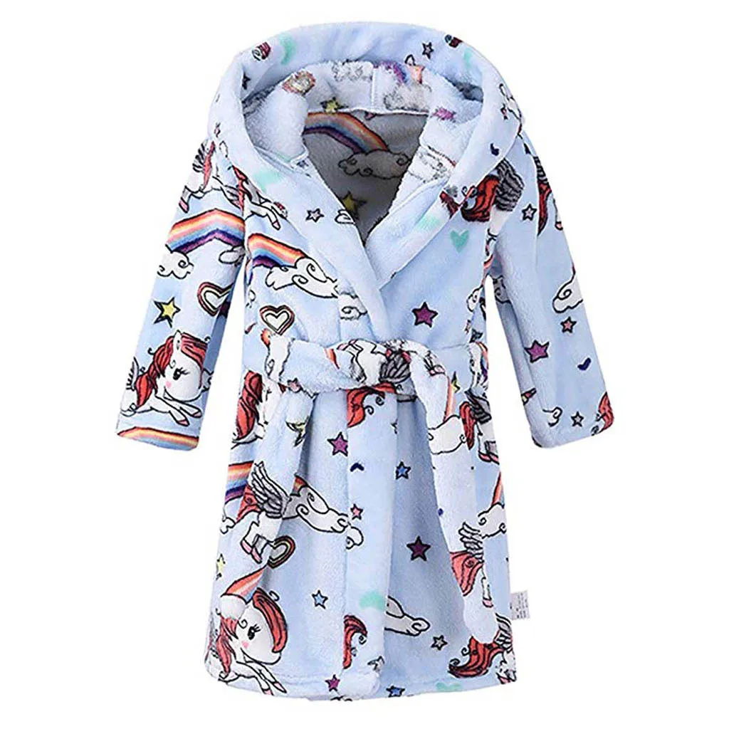 

ARLONEET Baby Outfits For Photography Unisex Boys Girls Clothes Long Sleeve Hooded Strap Child Print Bathrobe Hot Selling