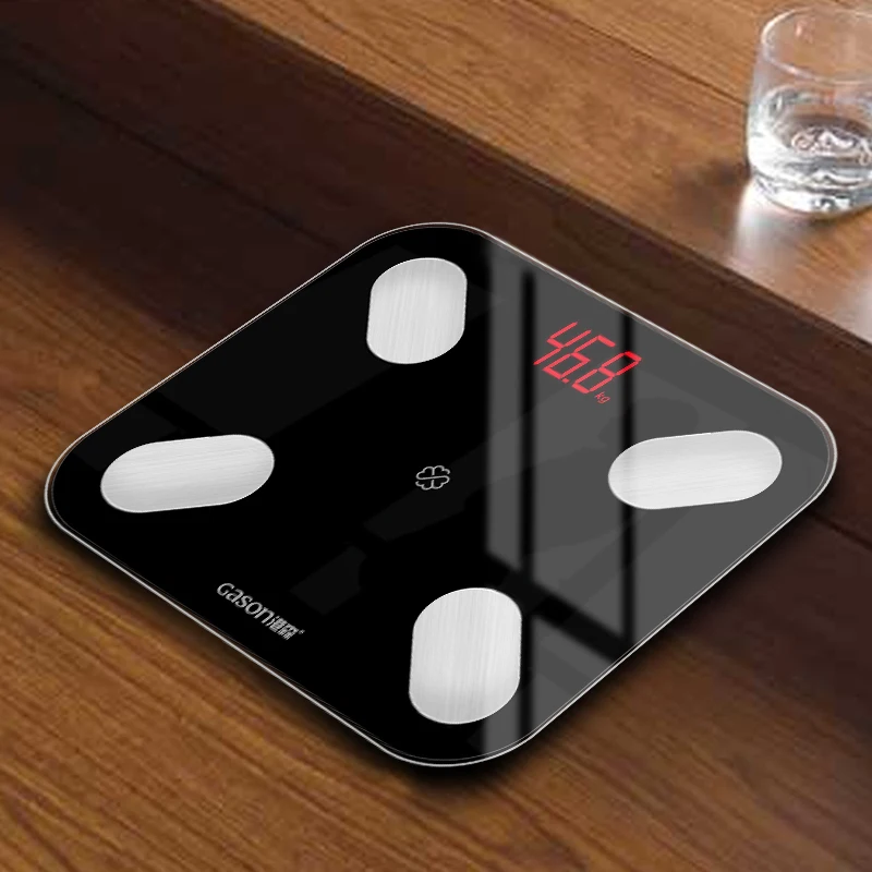 GASON S4 жира в теле масштаба Весы напольные Bluetooth 4.0 Android или IOS(14 данных)|bathroom scale|bathroom