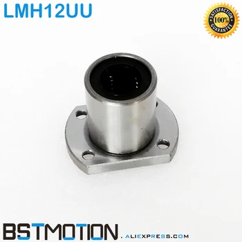 

4pcs/lot LMH12UU Flange Linear Motion Bearing LMH12 Bushing Ball