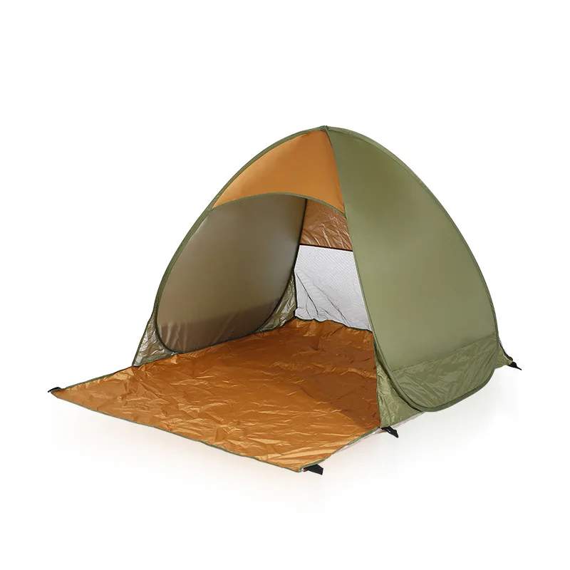 

Simple Quick Automatic Opening Outdoor Camping Beach Tent Single Layer Double Person Camping Tents Tarvel Tent for 4 Seasons