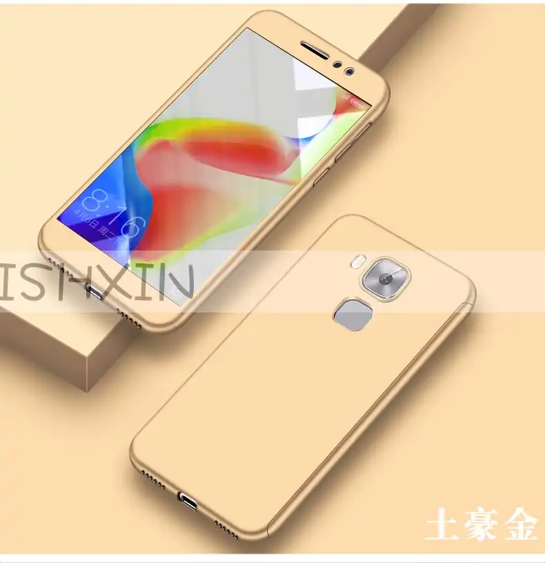Huawei GX8 телефонные чехлы 360 градусов полный корпус защитный чехол для huawei G8 с