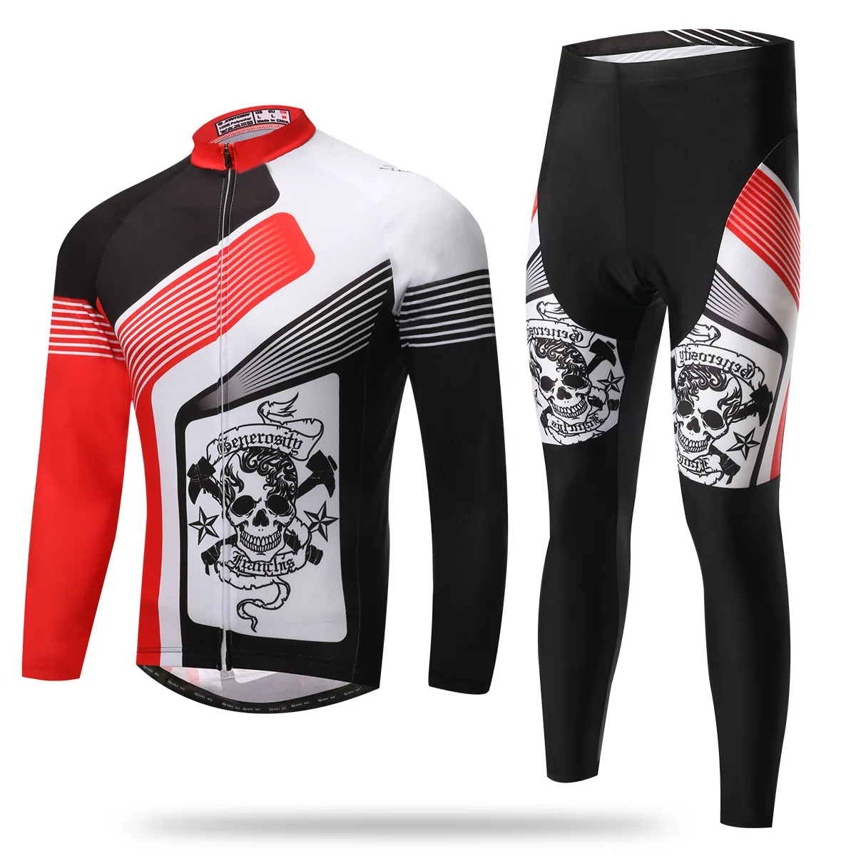 

XINTOWN Wang cycling suits long-sleeved Jersey bicycle clothing spring and autumn moisture perspiration quick-drying underwear