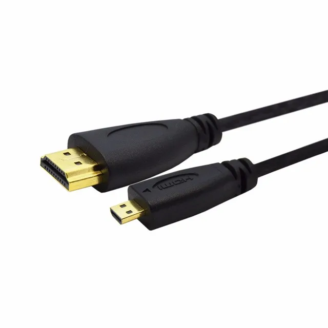 50 см 1m1. 2 м 1,5 м 2 м 3 м 5 м MICRO HDMI к HDMI кабель с Ethernet позолоченный для сотовых телефонов 2 м для win8 4k x 2k 3D PS3 xbox con