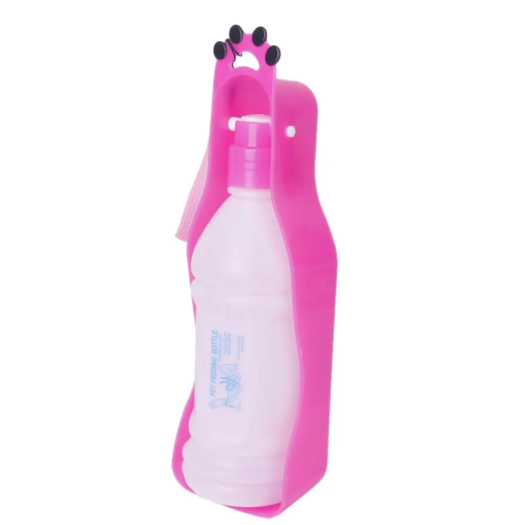 JHO-350 мл пластиковая дорожная бутылка для собак