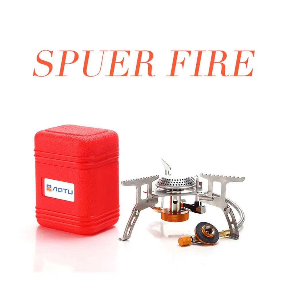 Buy 3500W Folding Gas Stove Portable Outdoor Camping Hiking Picnic Igniter Gas