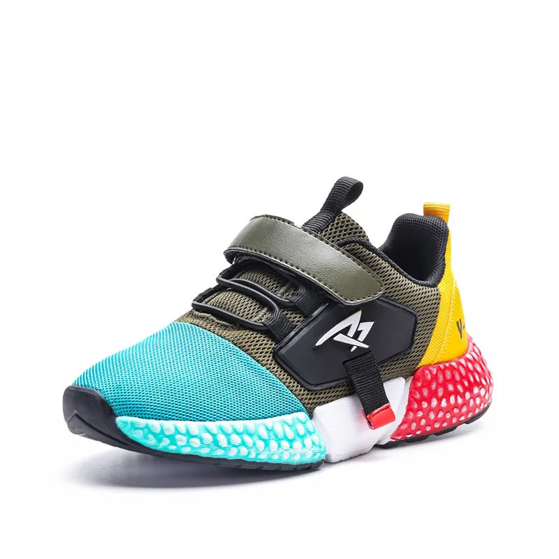 

BEEDPAN Casual Kids Shoes Boys Sport Girls Shoes Spring Non-Slip Breathable Soft Sneakers Children Shoes Size 21-30