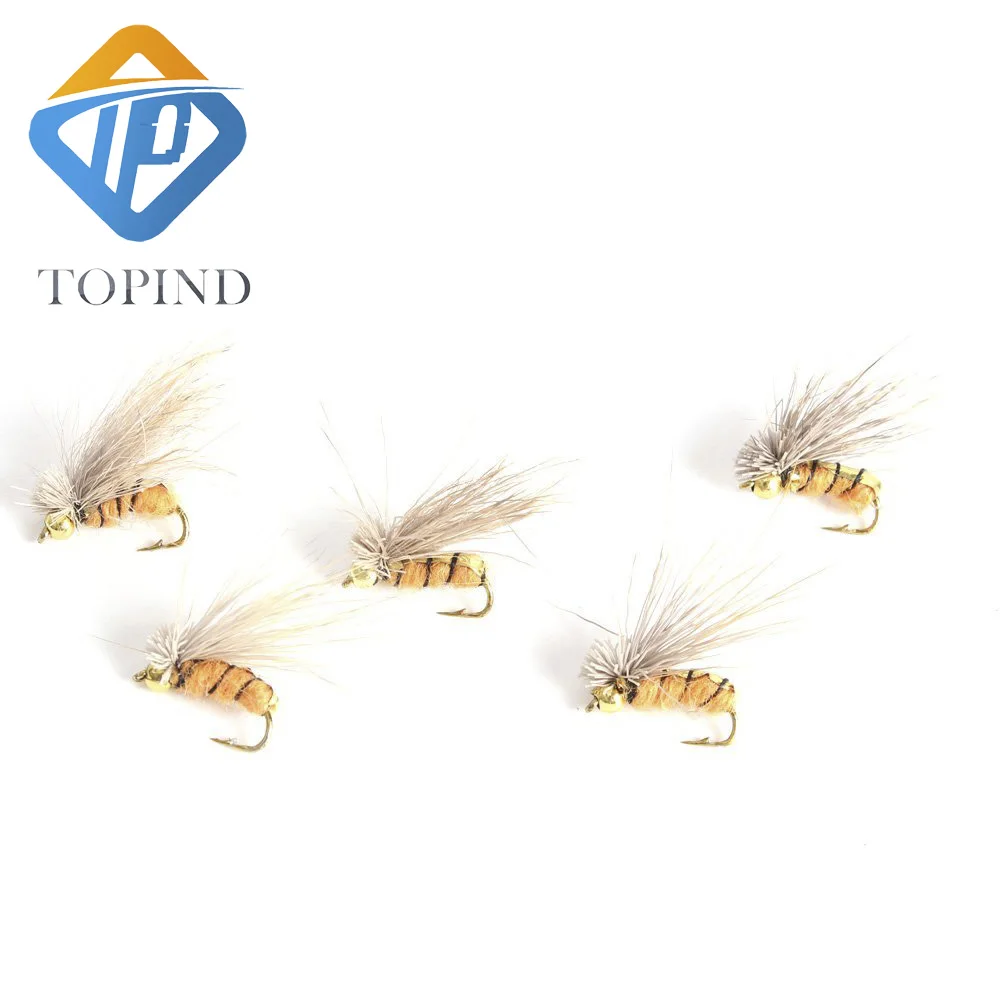 five Fly Shape Fishing Lures Feather Steel Baits Simulation Single Hook Fishing Tackles jpg