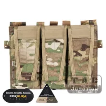 Emerson Tactical AVS Съемный клапан M4 M16 AR15 5,56. 223 тройной подсумок Emersongear патронов сумка крюк и петля маг держатель