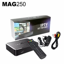 Новый Linux MAG250 IPTV box Media Player Поддержка Wi-Fi Linux 2.6.23 система Процессор STi7105 RAM 256 МБ Высочайшее Качество MAG 250 тв коробка