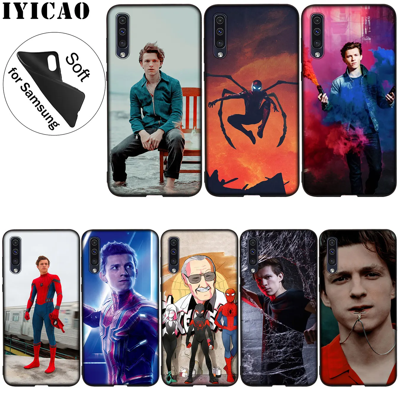 Мягкий силиконовый чехол для Samsung Galaxy A70 A60 A50 A40 A30 A20 A10 A50S A40S A30S A20E A10S |