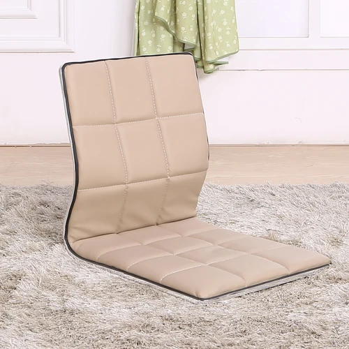 Стул для отдыха со спинкой, складной стул татами, эргономичный комфорт без ног, стул Zaisu, компактное сиденье, мебель для гостиной - Цвет: 3