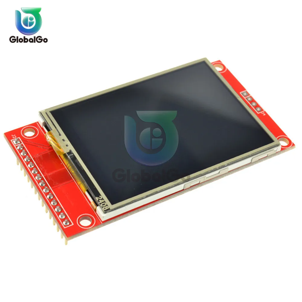 2.4 inch White LED Backlight Display Touch Module Sensor 2.4" TFT LCD Serial Port Module 240RGB*320Dots Micro SD Card ILI9341