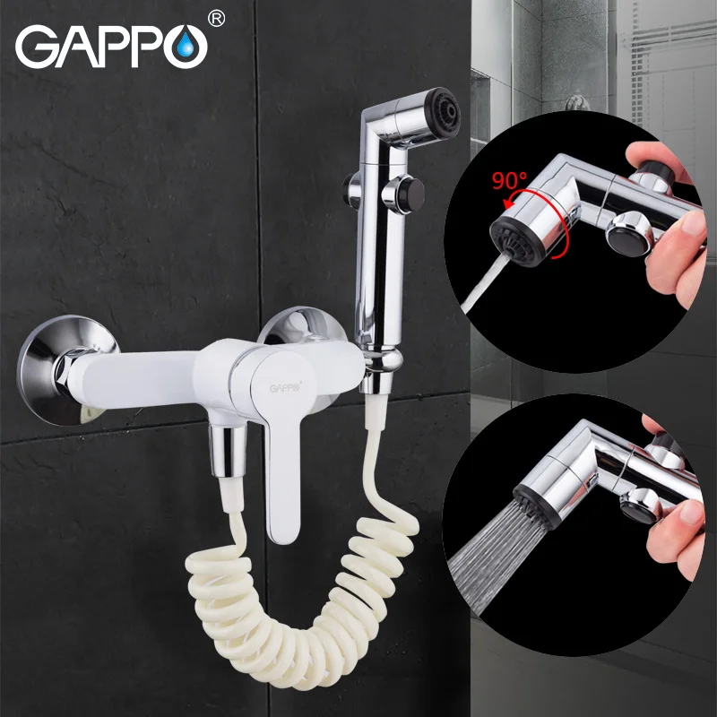 

Gappo portable bidet hand shower Bathroom bidet shower set Shower faucet toilet bidet muslim ABS wall mount washer tap mixer