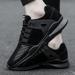 YRRFUOT мужские летние новые кроссовки удобные нескользящие износостойкие спортивные туфли черные брендовые легкие кроссовки для взрослых