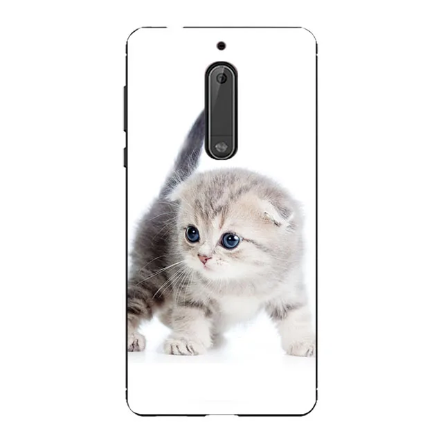 Чехол для Nokia 5 2 дюйма чехол накладка из мягкого силикона ТПУ Nokia5 Global Dual TA 1024 1053 1044