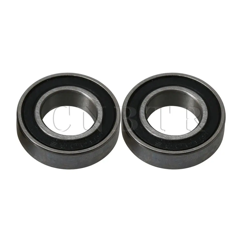 

6 Pcs 10mm ID High Precision Single Row 61800-2RS Deep Shielded Bearings