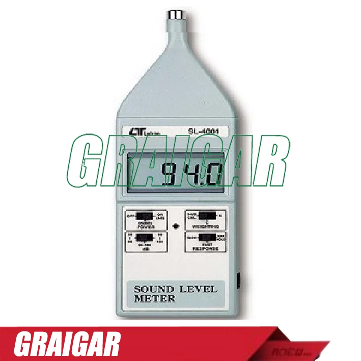 Цифровой измеритель уровня звука SL 4001 с функциями измерения времени|level meter|levellevel