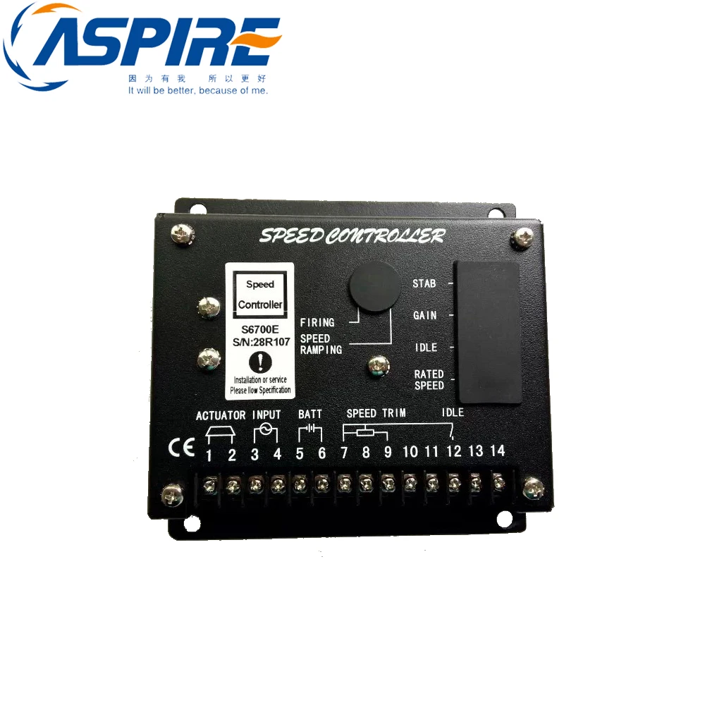 

S6700E Speed Control Unit Generator Speed Control Board